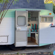 Image for article titled This Awesome Vintage Camper Is So Light That Any Car Could Tow It